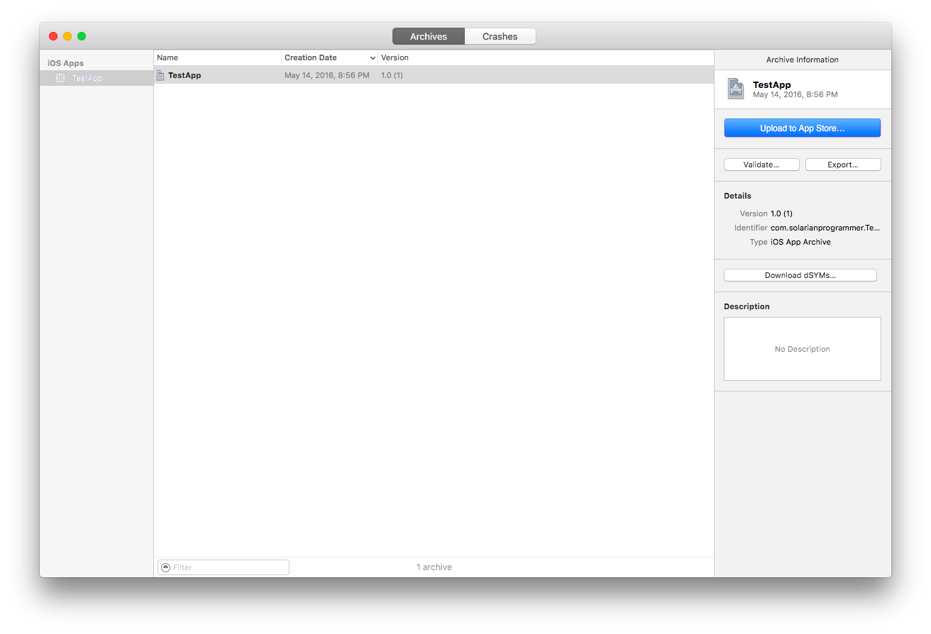 visual studio for mac create ipa